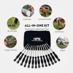 Hipa Pack-of-14 Carburetor Adjustment Tool Ignition Coil Spark Tester for 2-Cycle Small Engine Compatible with Poulan STIHL Echo Ryobi Troy Bilt Trimmer Leaf Blower Weedeater Chainsaw