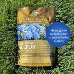 Earth Science – Fast Acting Sulfur with Nutri-Bond Run Off Reduction Technology – Fertilizer Enhancer – Lower pH of Soil 5 lb