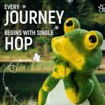 Redwix Garden Frog Figurines 9", Cute Frog Decor, Outdoor Statue Frogs Decorations, Garden Statues Outdoor Clearance, Frog Gifts for Frog Lovers