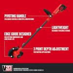 CRAFTSMAN 20V Edger Lawn Tool, Cordless Trencher, Bare Tool Only (CMCED400B)
