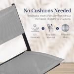 3-Piece Patio Bistro Dining Set - Textured Glass