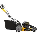DEWALT 20V MAX Lawn Mower, Cordless, Rear Wheel Drive, Self-Propelled with Batteries & Charger (DCMWSP255Y2)