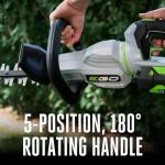 EGO POWER+ HT2600 26-Inch Hedge Trimmer with Dual-Action Blades, Battery and Charger Not Included, Black