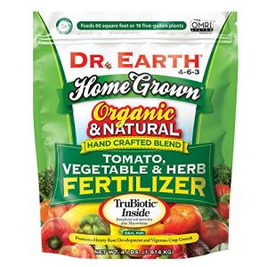 Dr. Earth Organic 5 Tomato, Vegetable & Herb Fertilizer Poly Bag
