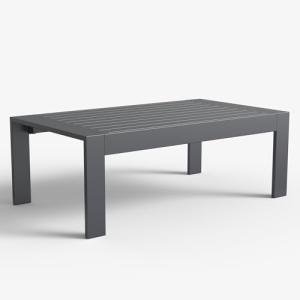 Outdoor Aluminum Coffee Table with Modern Design