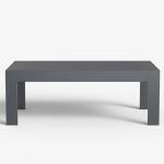 Outdoor Aluminum Coffee Table with Modern Design