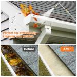 Sealegend 8FT Gutter Cleaning Tools Pressure Washer Extension Wand Upgrade Pressure Washer Accessories with 6 Spray Nozzle Tips, 3 Gutter Cleaner Attachment Curved Rod, 1/4" Quick Connect, 4000 PSI