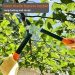 KLDOLLAR Loppers Tree Trimmer Branch Cutter with Powerful Gear Action, Super Pruner Tree Clippers Tree Pruner, Chops Thick Branches Ease, Sharp Steel Blade with 1.3 Inch Cutting Capacity(15 Inch)