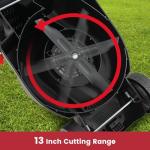 Goplus Electric Lawn Mower, Versatile Corded Lawn Mower with Grass Collection Box, 10 AMP Motor, 13" Cutting Deck, 3 Adjustable Cutting Positions, Walk-Behind Lawnmower for Garden Farm Yard