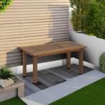 Tioman Hardwood Outdoor Coffee Table in Teak Oil