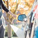 Hourleey 9 Pack Pressure Washer Extension Wand Upgrade Power Washer Lance with 6 Nozzle Tips, 30°,90°,120° Curved Rod, 1/4" Quick Connect, 4000 PSI