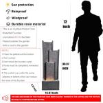 SERBILHOME Water Fountain Outdoor Water Fountain - Indoor Waterfall Fountain Floor Standing Outdoor Fountains with Led Lights and Pump 39.3” H Contemporary Curves Garden Fountain for Garden, Patio