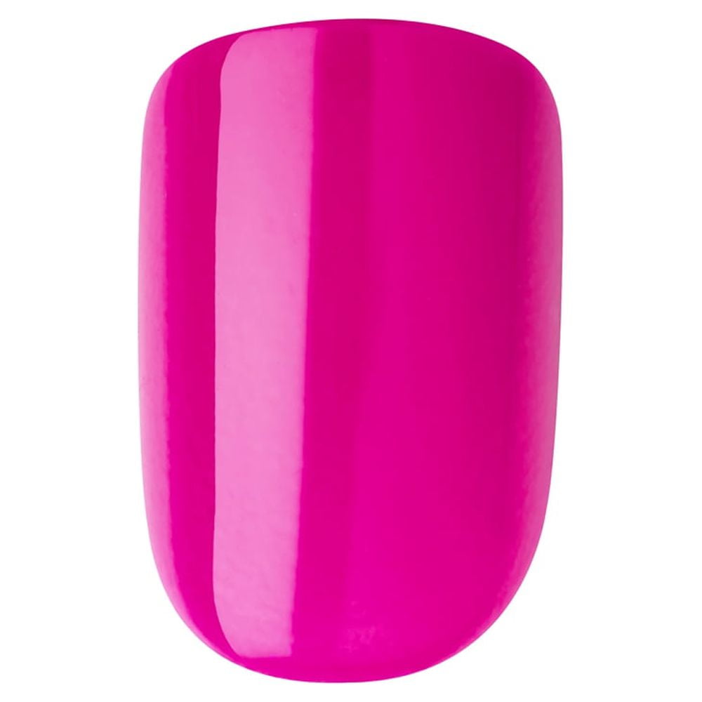 imPRESS Pink Square Press-On Nails, Short Length, 33 Ct