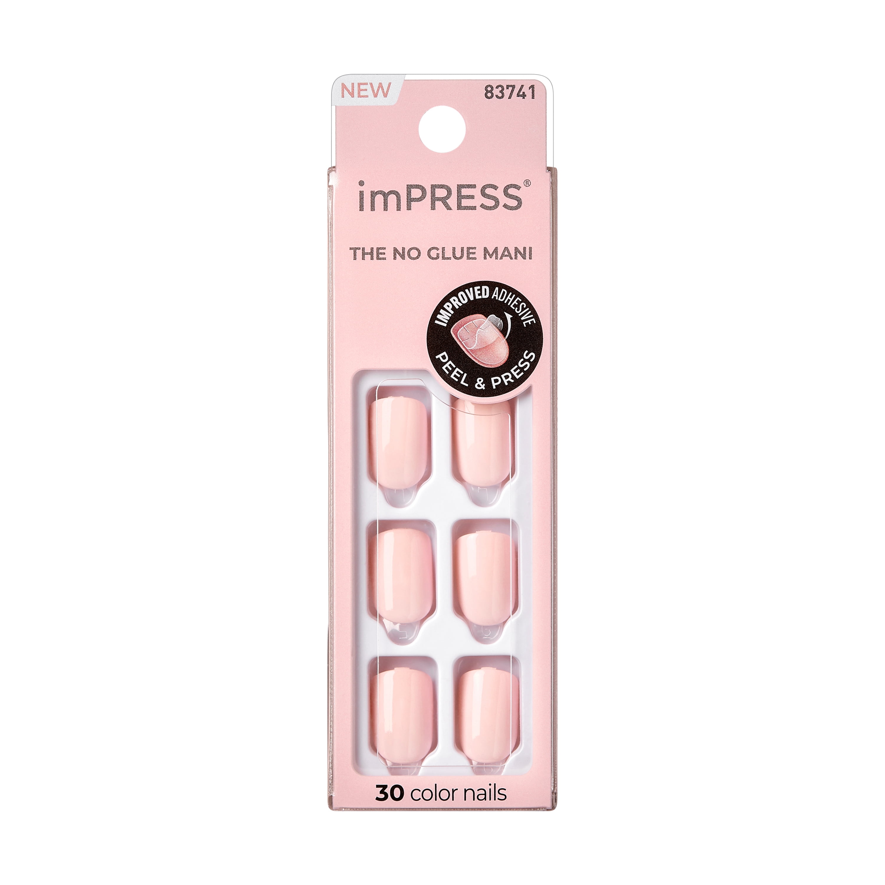 imPRESS Press-on Manicure in Pick Me Pink, Short