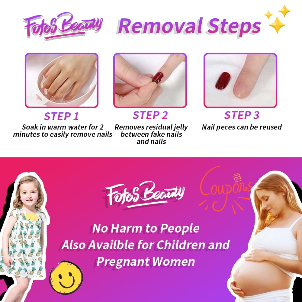 Nude Powder Glitter Stiletto Fake Press-on Nails Set