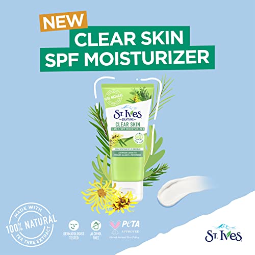 St. Ives Clear Skin 3-in-1 SPF 25 Moisturizer