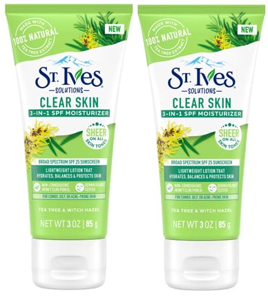 St. Ives 3-in-1 SPF 25 Face Moisturizer Duo