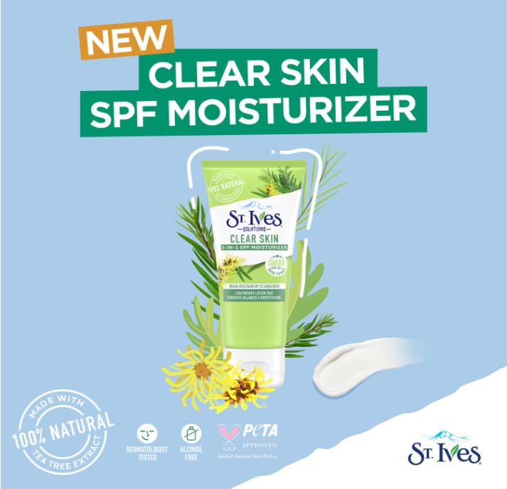 St. Ives 3-in-1 SPF 25 Face Moisturizer Duo