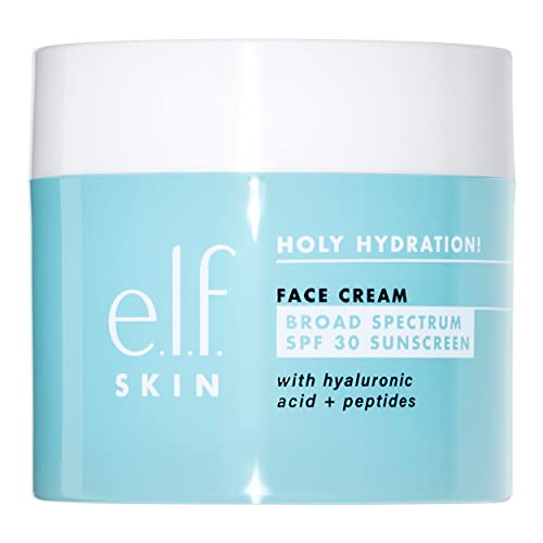 e.l.f. Holy Hydration! Face Cream, SPF 30, 1.8 Oz
