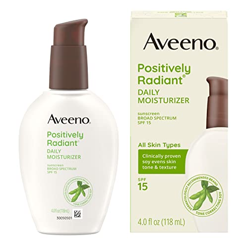 Aveeno Radiant Daily Facial Moisturizer with SPF 15