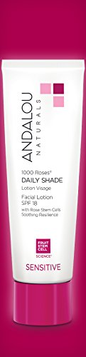 Andalou Naturals 1000 Roses SPF 18 Facial Lotion