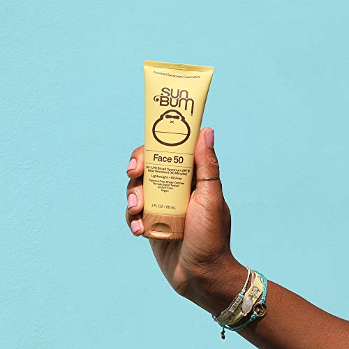 Sun Bum SPF 50 Face Lotion | Vegan, Reef-Safe