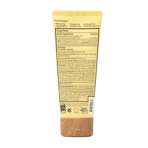 Sun Bum SPF 50 Face Lotion | Vegan, Reef-Safe