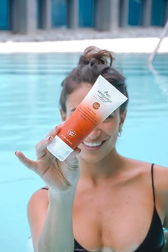 Natural SPF 50+ Mineral Sunscreen Lotion for Face & Body