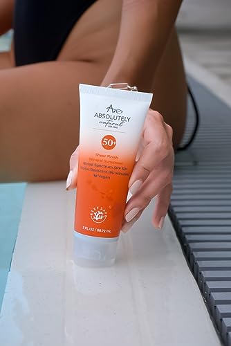 Natural SPF 50+ Mineral Sunscreen Lotion for Face & Body
