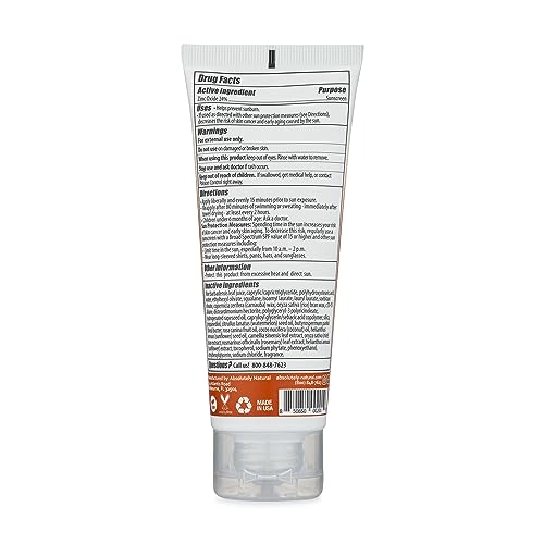 Natural SPF 50+ Mineral Sunscreen Lotion for Face & Body