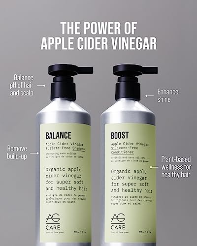 AG Hair Balance Apple Cider Vinegar Shampoo, 12 Oz