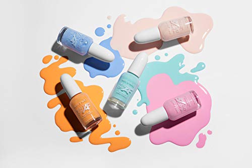 Fast dry Light Blue nail polish by Wet n Wild