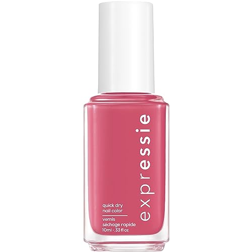 Expressie Quick-Dry Vegan Nail Polish, Hot Pink Crave