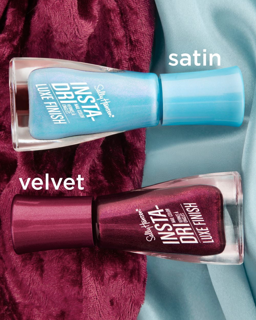 Sally Hansen Insta-Dri Nail Polish, The Queen's Velvet
