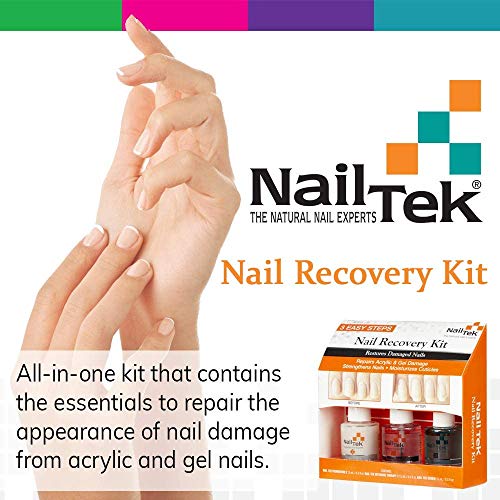 Nail Tek Damaged Nails Repair Kit: Intensive Therapy, Foundation & Renew