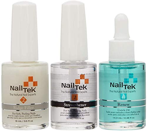 Nail Tek Damaged Nails Repair Kit: Intensive Therapy, Foundation & Renew