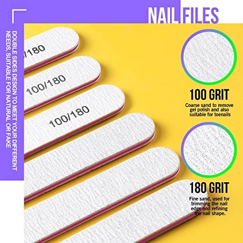 Nail Care Kit: Buffers, Files for Professional Manicures