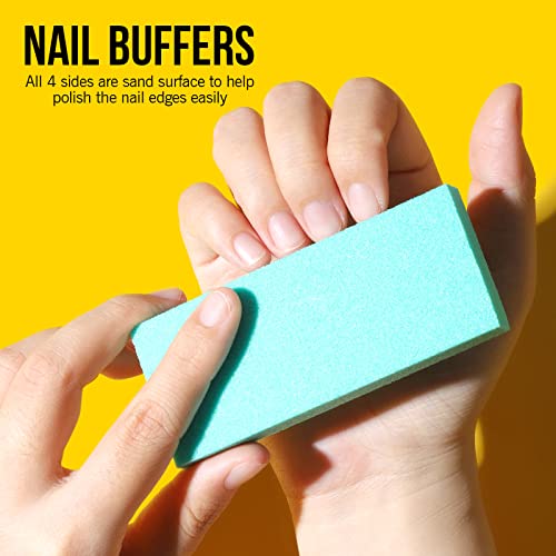 Nail Care Kit: Buffers, Files for Professional Manicures
