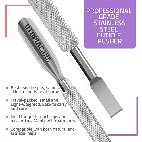 Professional Grade Stainless Steel Cuticle Remover and Cutter
