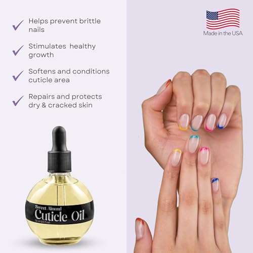 Sweet Almond Cuticle Oil - Repairs and Strengthens Nails