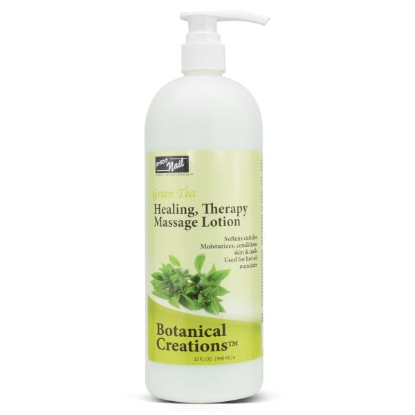 PRONAIL Professional Healing Therapy Massage Lotion (Green Tea) 32oz