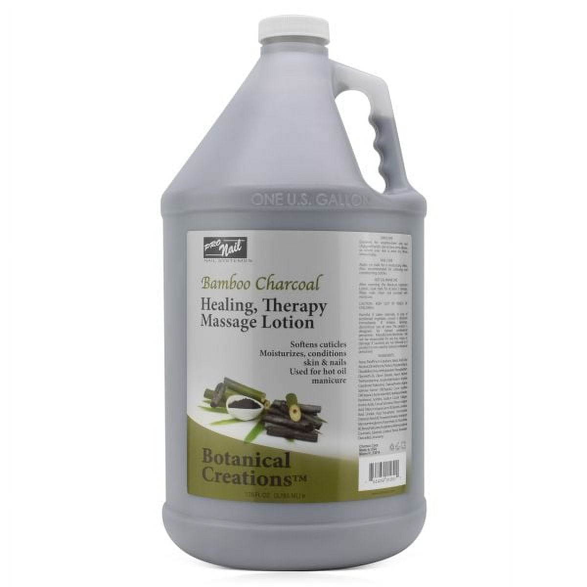 PRONAIL Bamboo Charcoal Massage Lotion - 128 oz