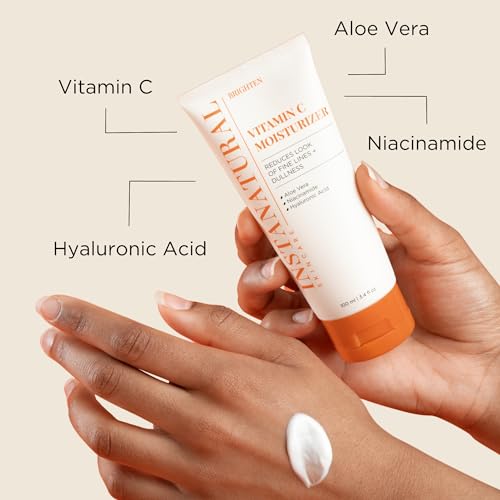 InstaNatural Vitamin C Moisturizer for Brightening Skin, 3.4oz