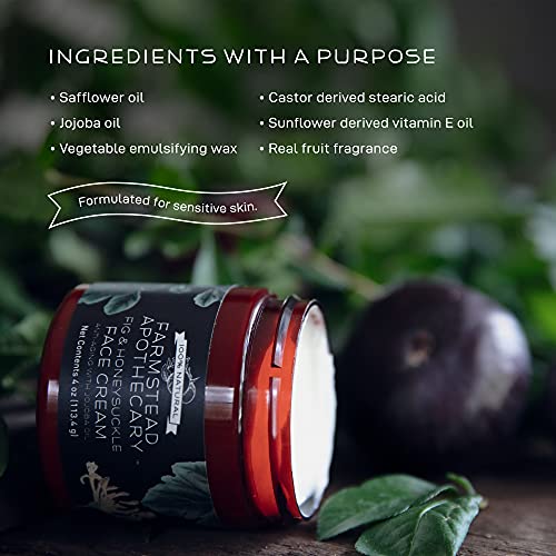 Farmstead Apothecary Anti-Aging Face Cream (Fig & Honeysuckle)