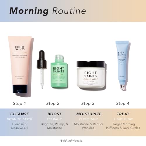 Eight Saints Vitamin C Face Moisturizer - Organic Women's Anti Aging Cream