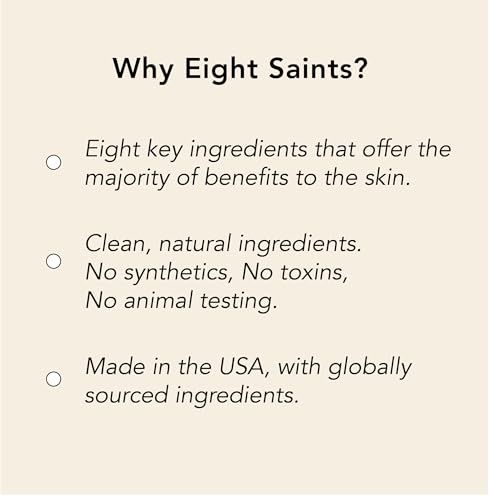 Eight Saints Vitamin C Face Moisturizer - Organic Women's Anti Aging Cream