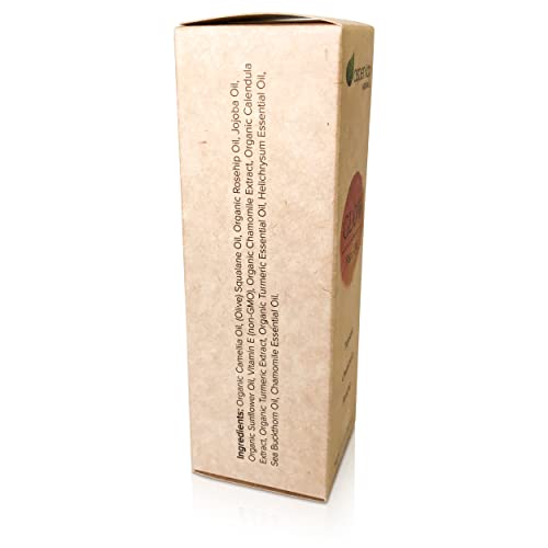 Organic Turmeric & Rosehip Facial Serum - 2 oz