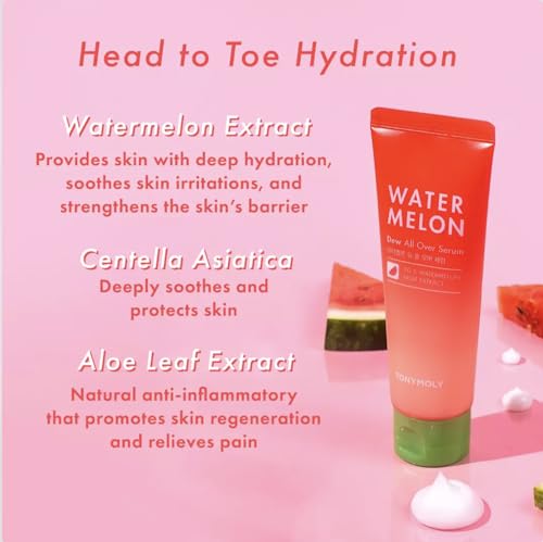 TONYMOLY Watermelon Dew Serum, Pink - 1 Count