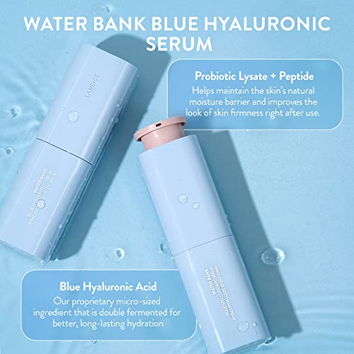 LANEIGE Water Bank Blue Hyaluronic Serum: Peptides, Green Tea Enzyme
