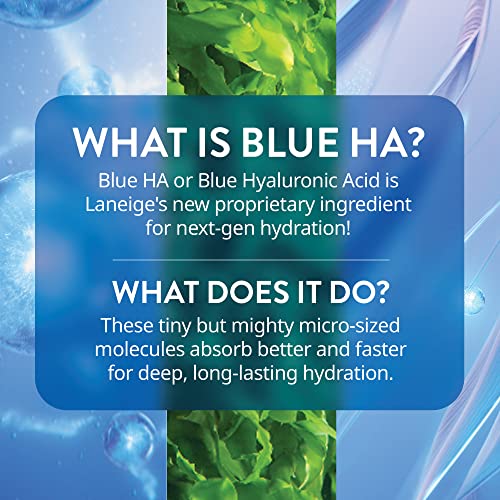 LANEIGE Water Bank Blue Hyaluronic Serum: Peptides, Green Tea Enzyme
